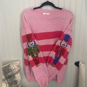 Sequin Nutcracker Sweater